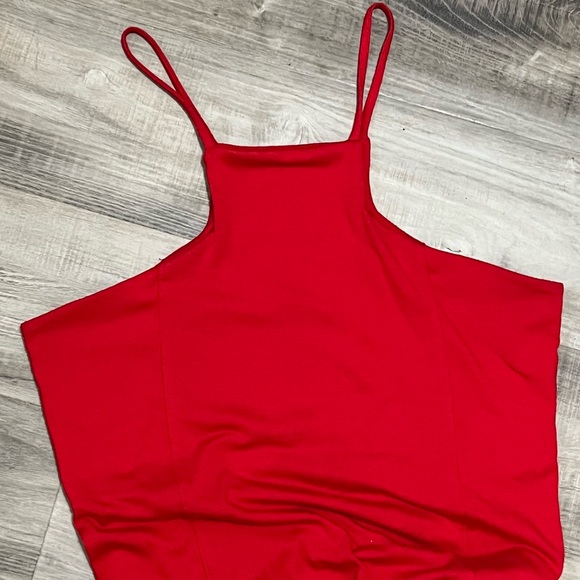 Bright red express dress - Picture 2 of 4